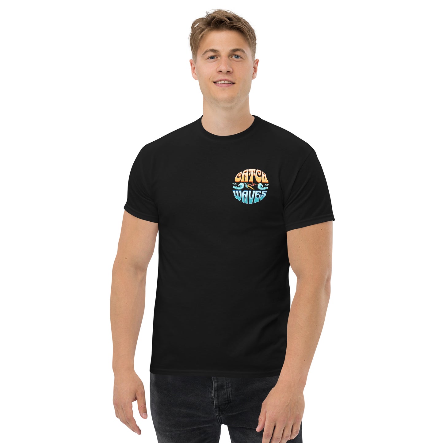 Catch Waves Men's Classic Tee