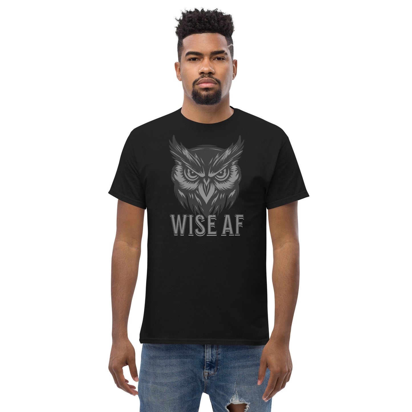 Wise AF Owl Men's Classic Tee