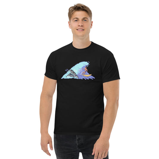Surfing with Dolphins Men's Classic Tee