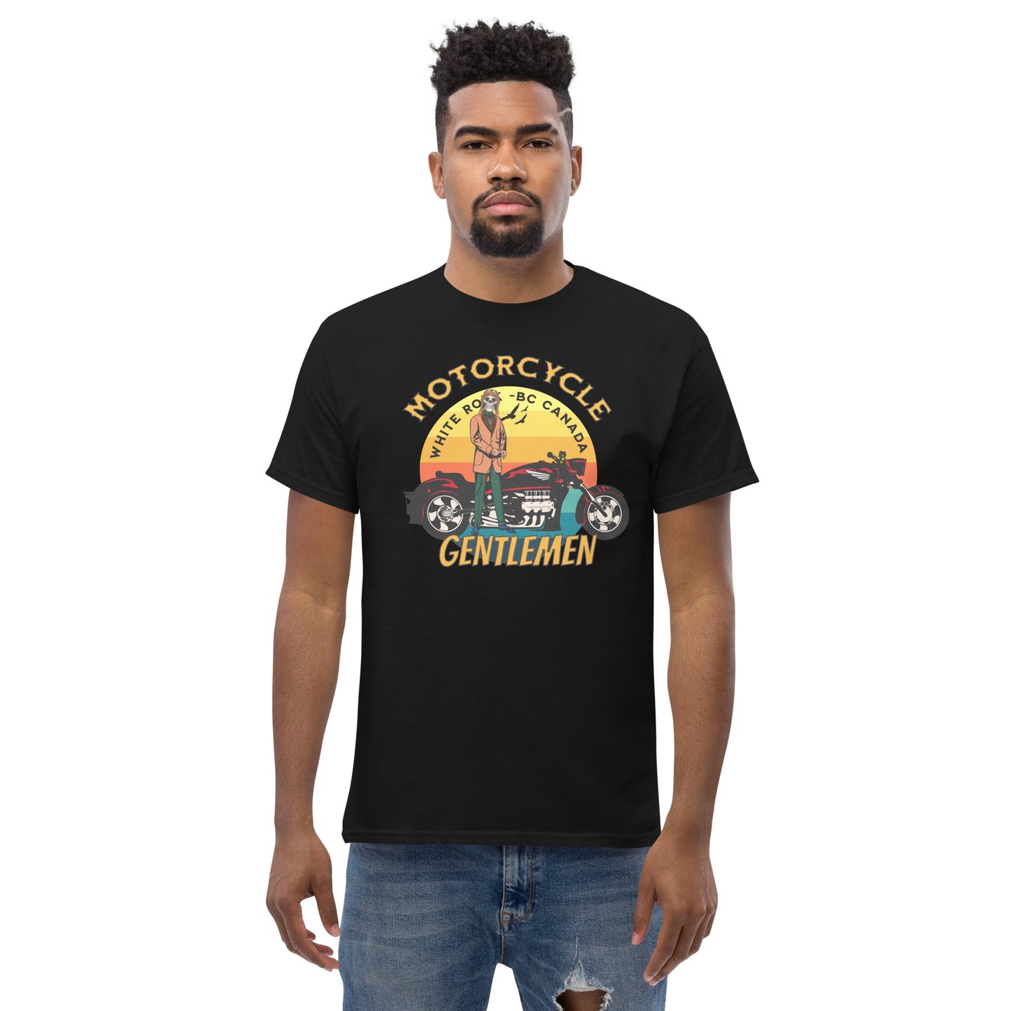 Motorcycle Gentlemen Men's Classic Tee