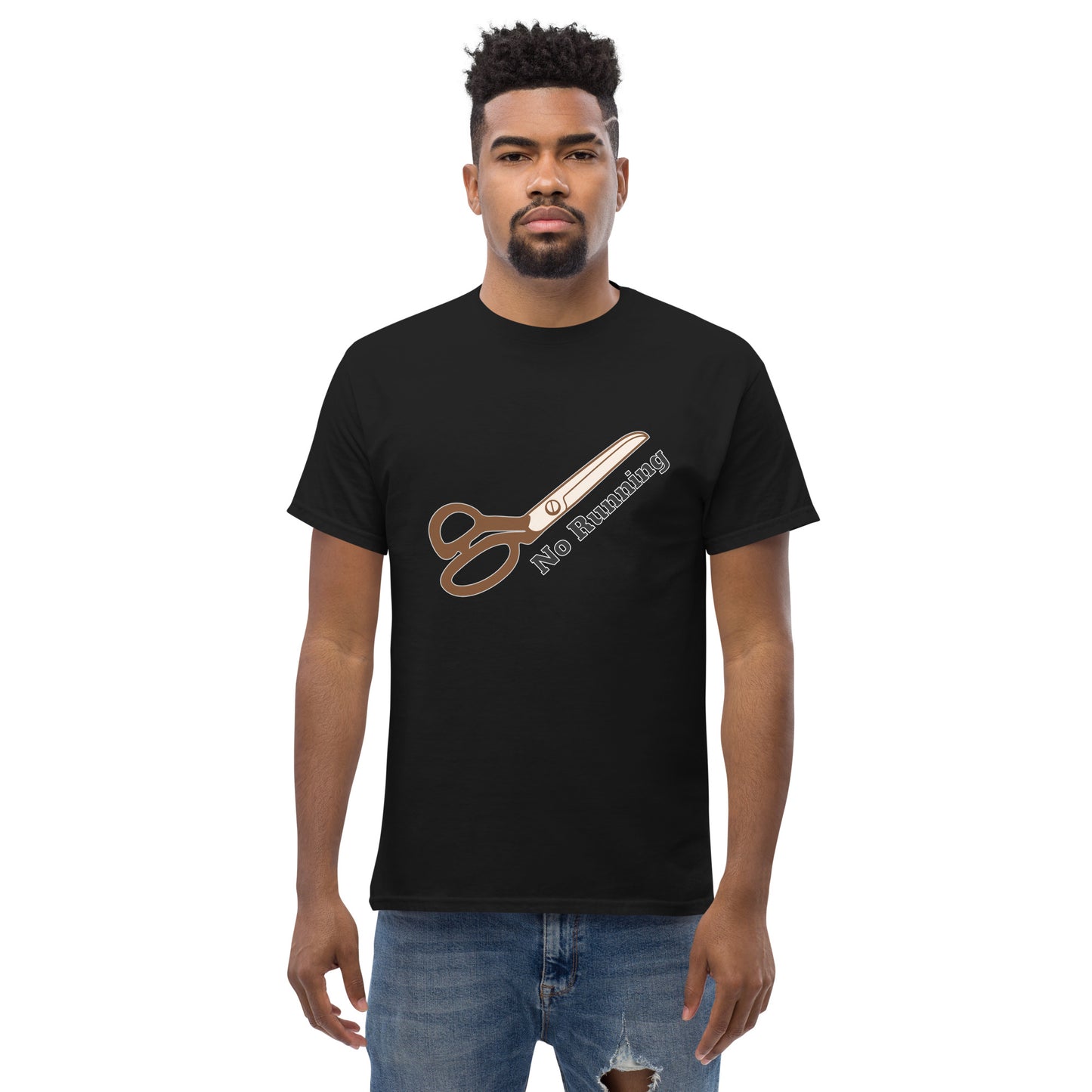 Scissors No Running Men's Classic Tee