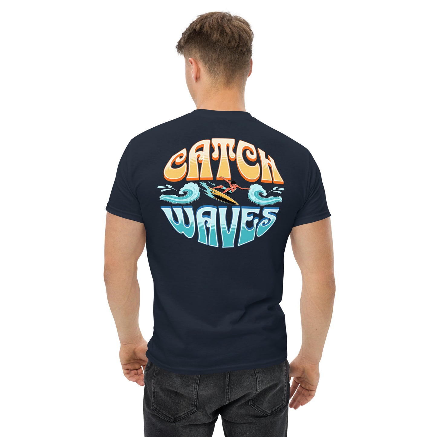 Catch Waves Men's Classic Tee