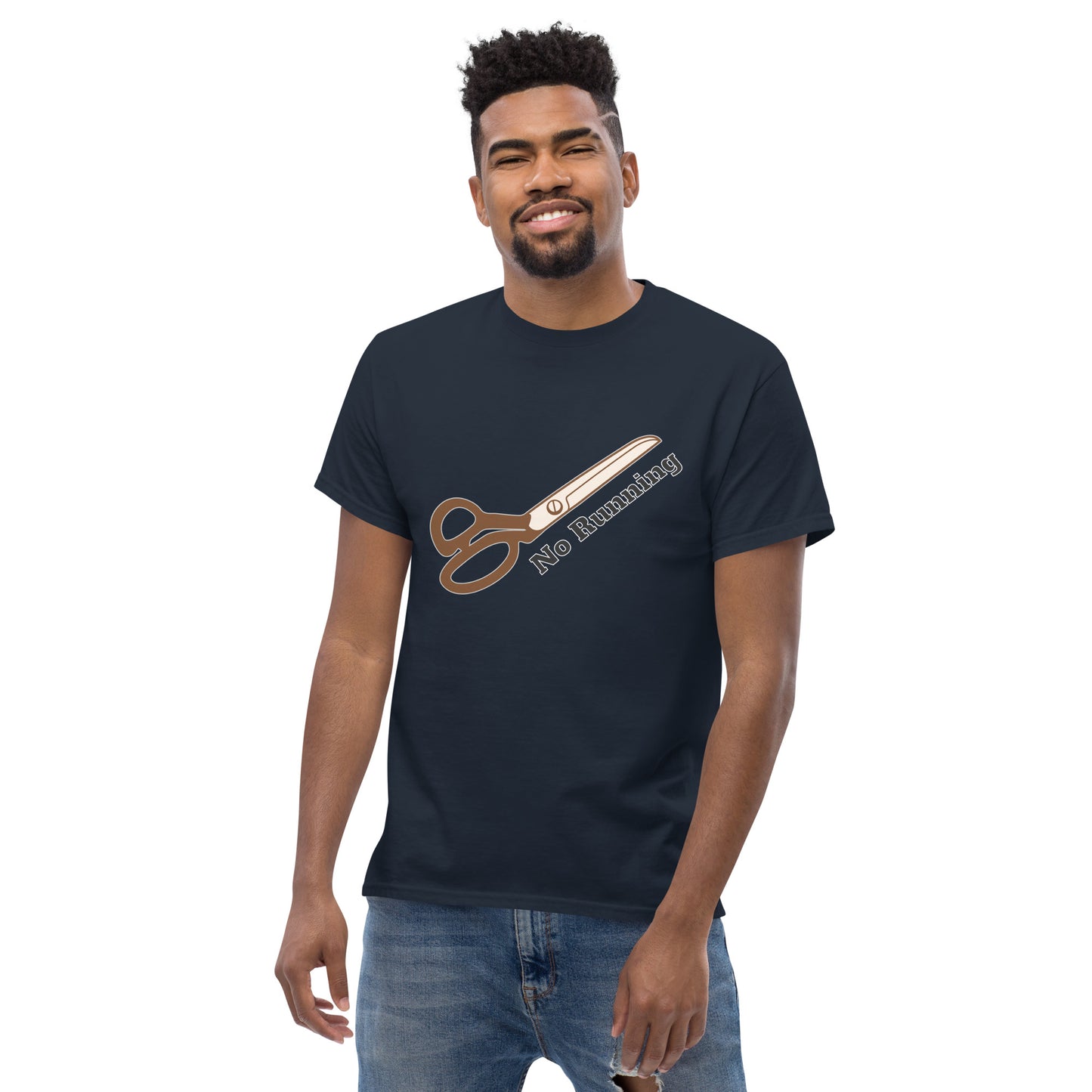 Scissors No Running Men's Classic Tee