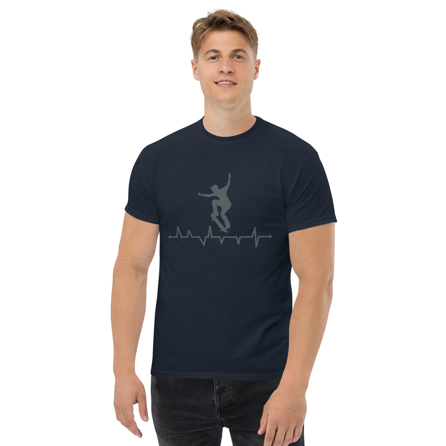 Skater Heartbeat Men's Classic Tee