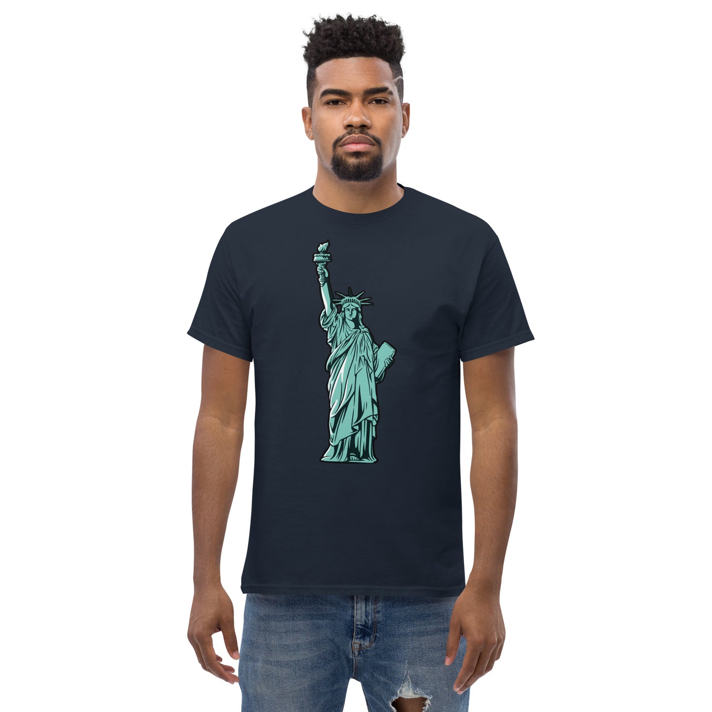 Lady Liberty New York Men's Classic Tee