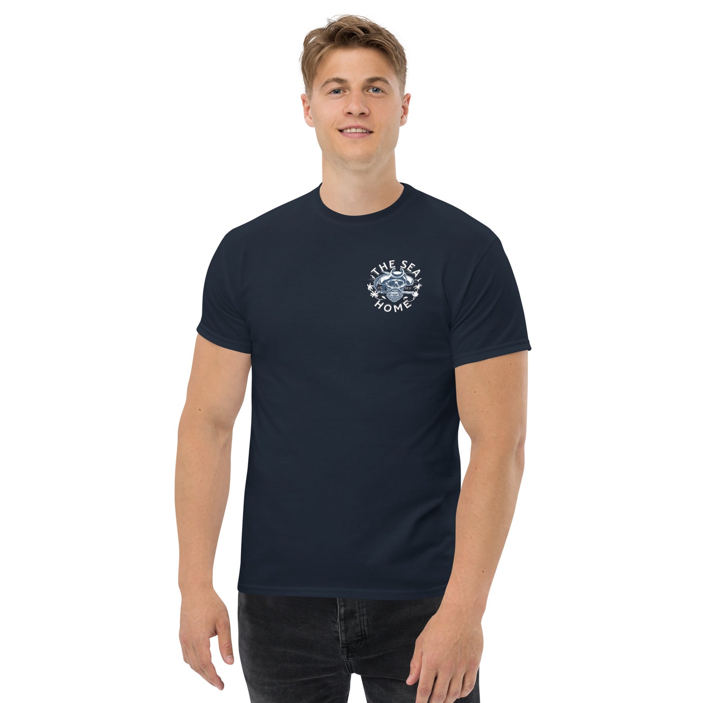 The Sea is My Home Pirate Men's Classic Tee