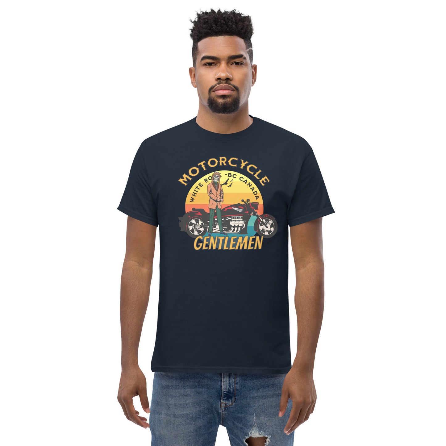 Motorcycle Gentlemen Men's Classic Tee