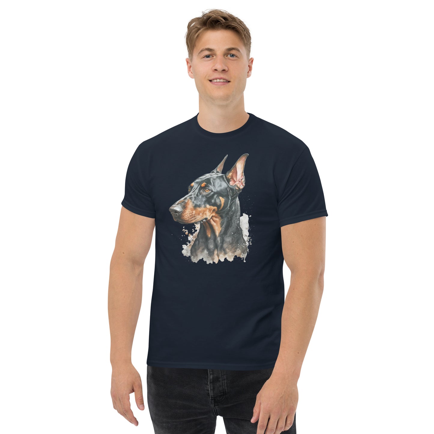 Doberman Pincer Men's Classic Tee