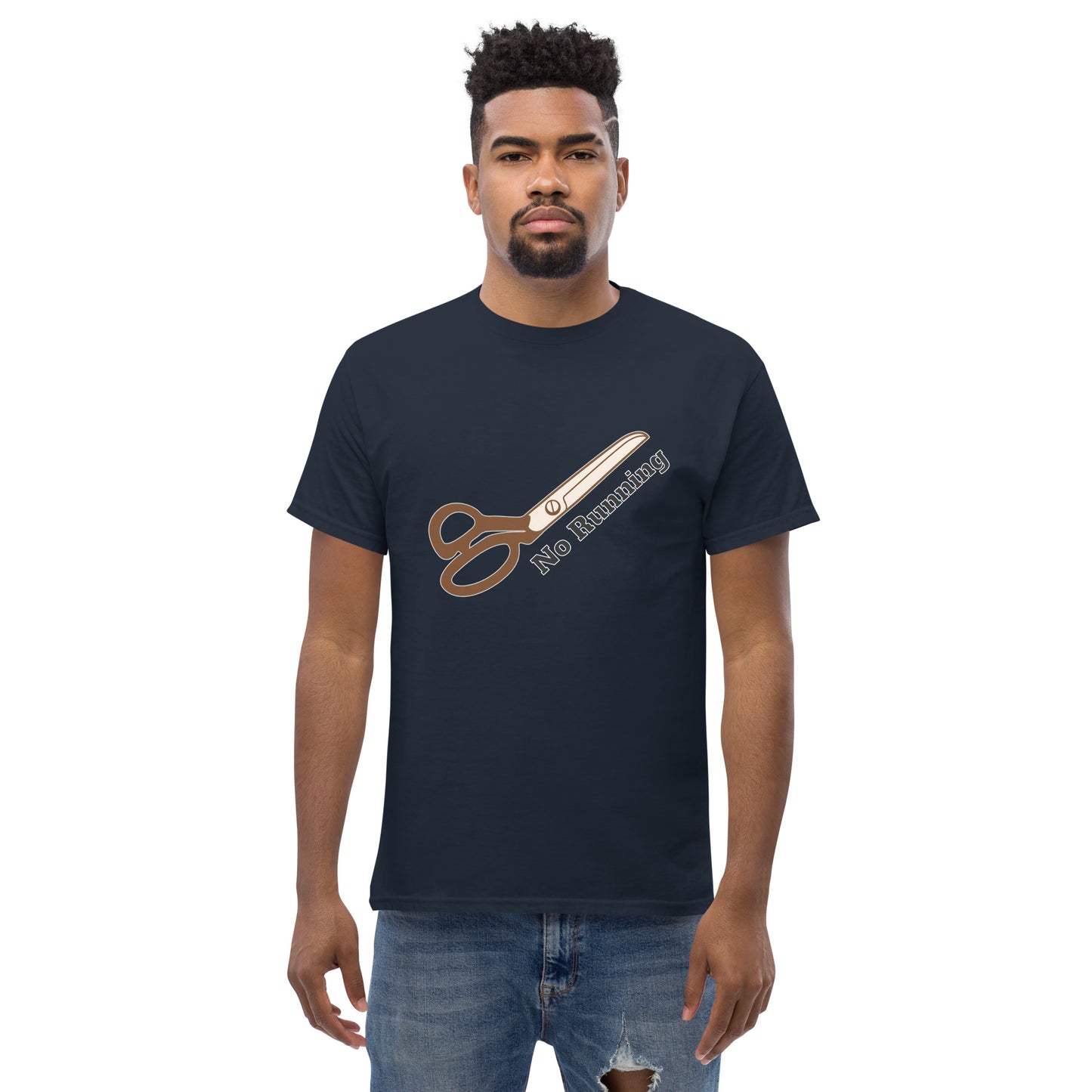 Scissors No Running Men's Classic Tee