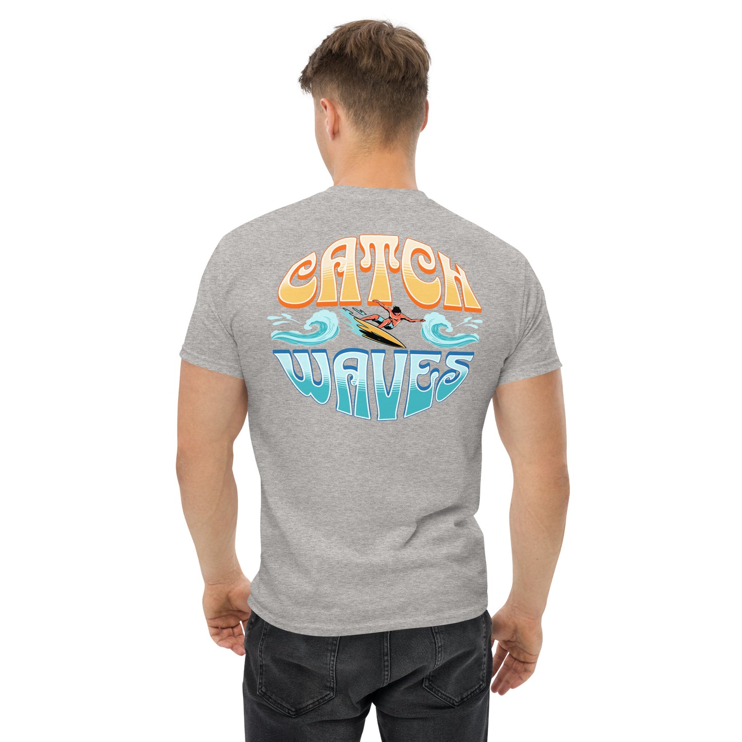 Catch Waves Men's Classic Tee