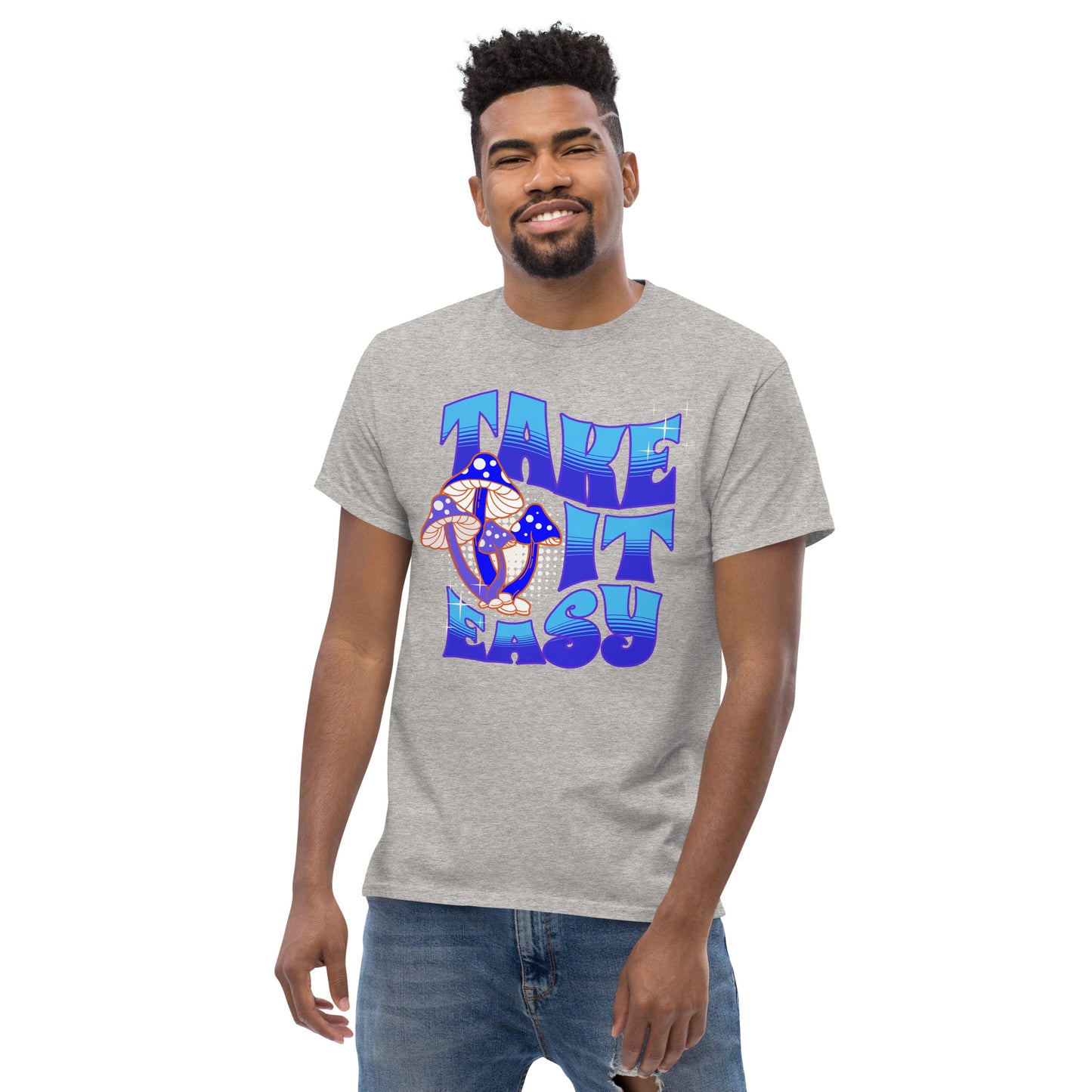 Take It Easy Shrooms Men's Classic Tee