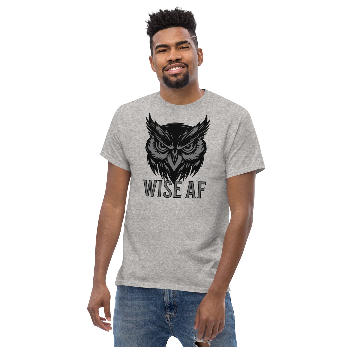 Wise AF Owl Men's Classic Tee