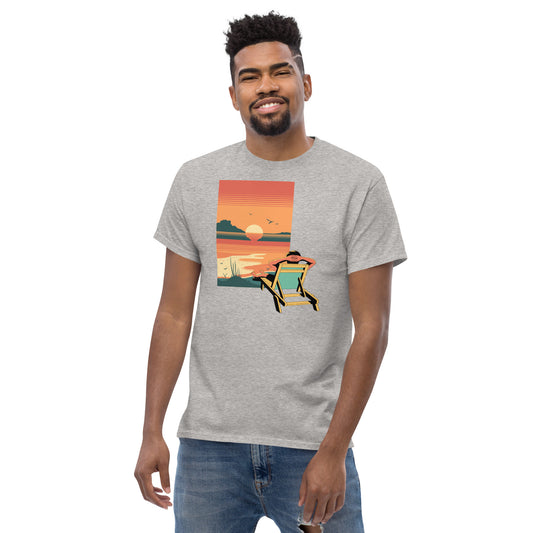 Vacation Mode Sunset Men's Classic Tee