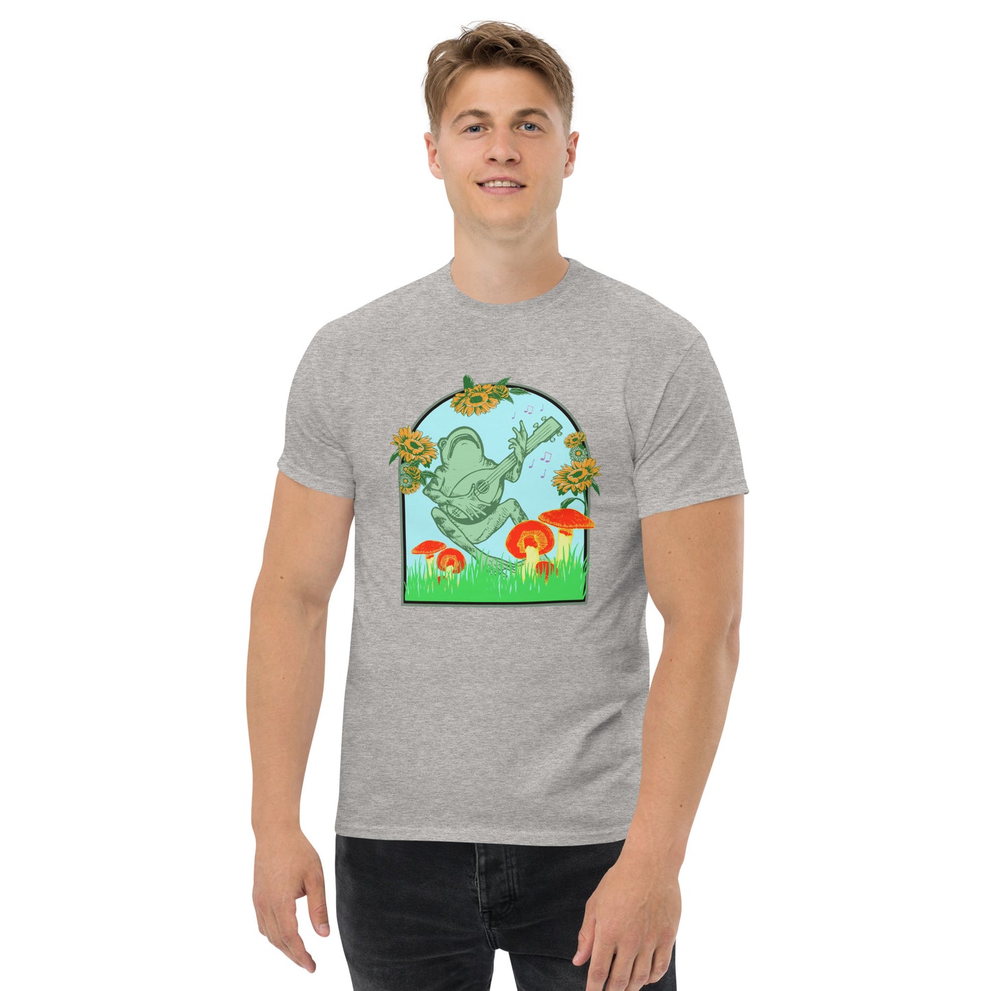 Frog Musician Men's Classic Tee