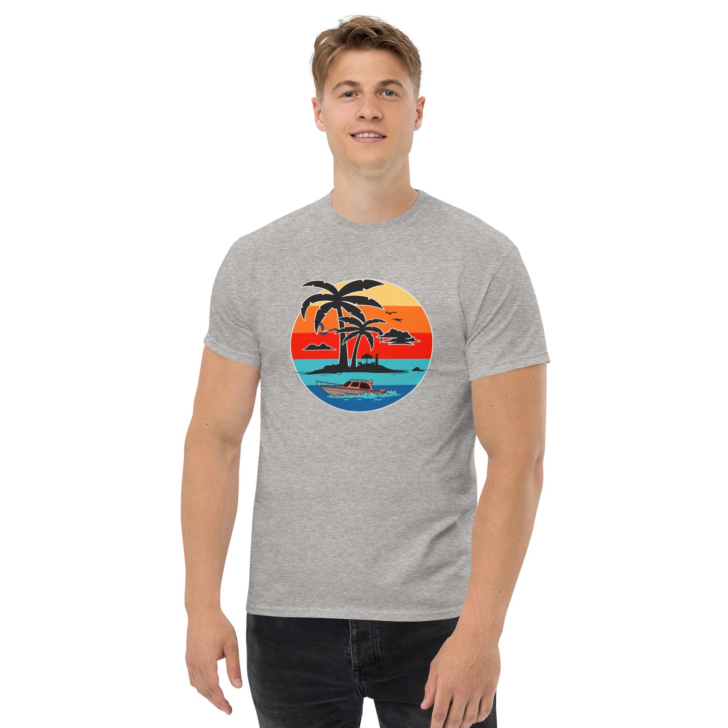 Paradise Boating Men's Classic Tee
