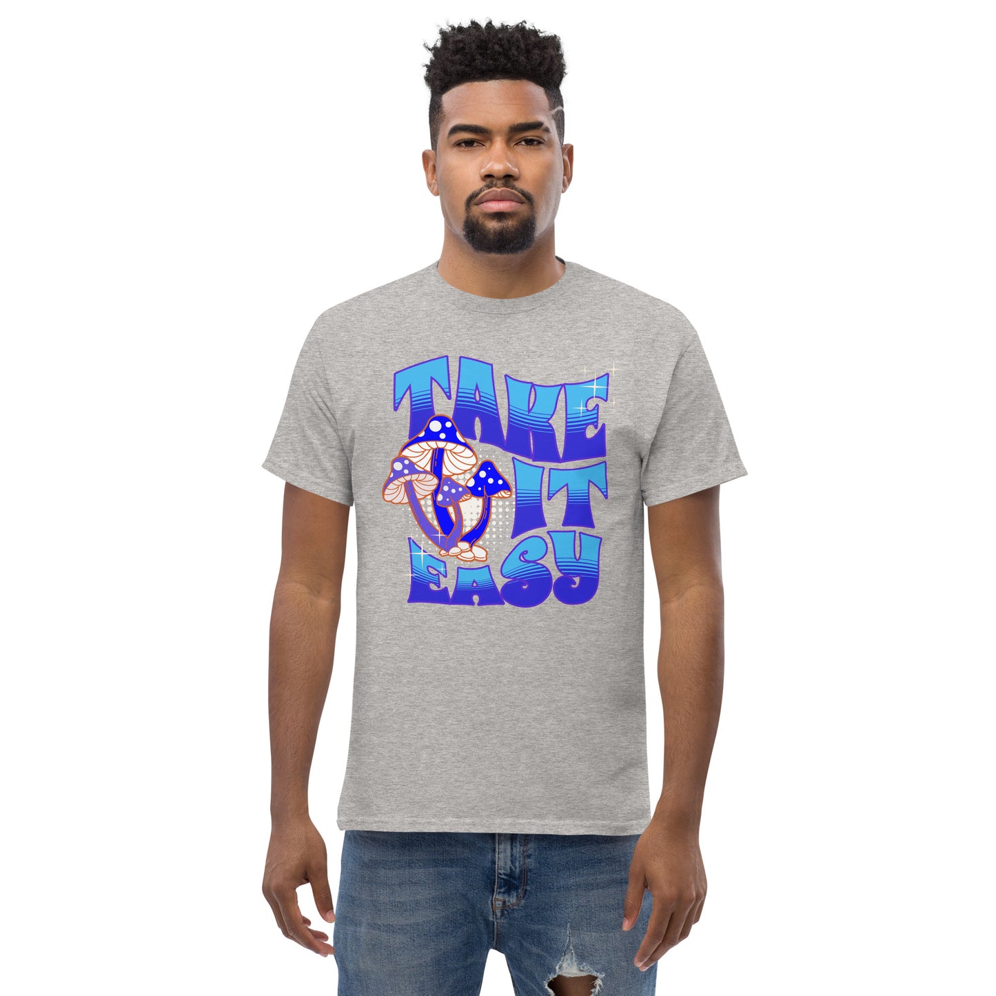 Take It Easy Shrooms Men's Classic Tee