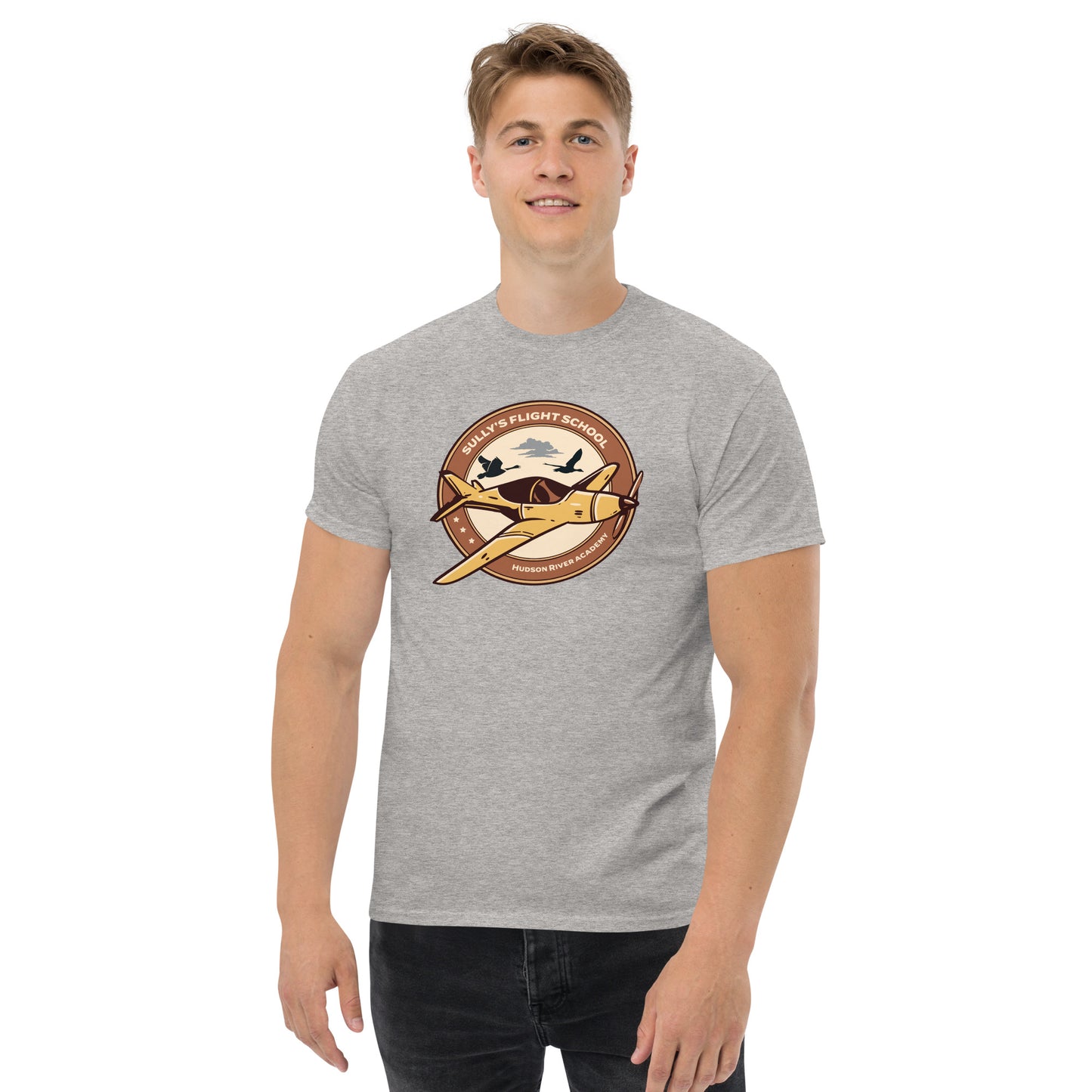 Sully’s Flight School Men's Classic Tee