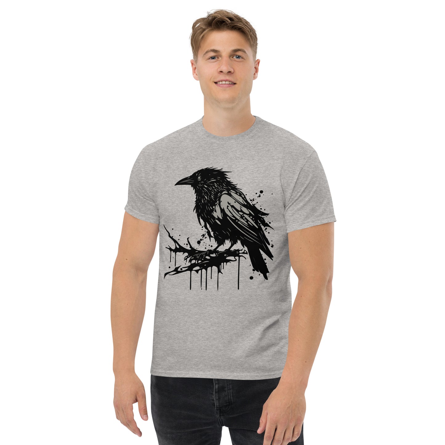 Raven Paint Splatter Men's Classic Tee