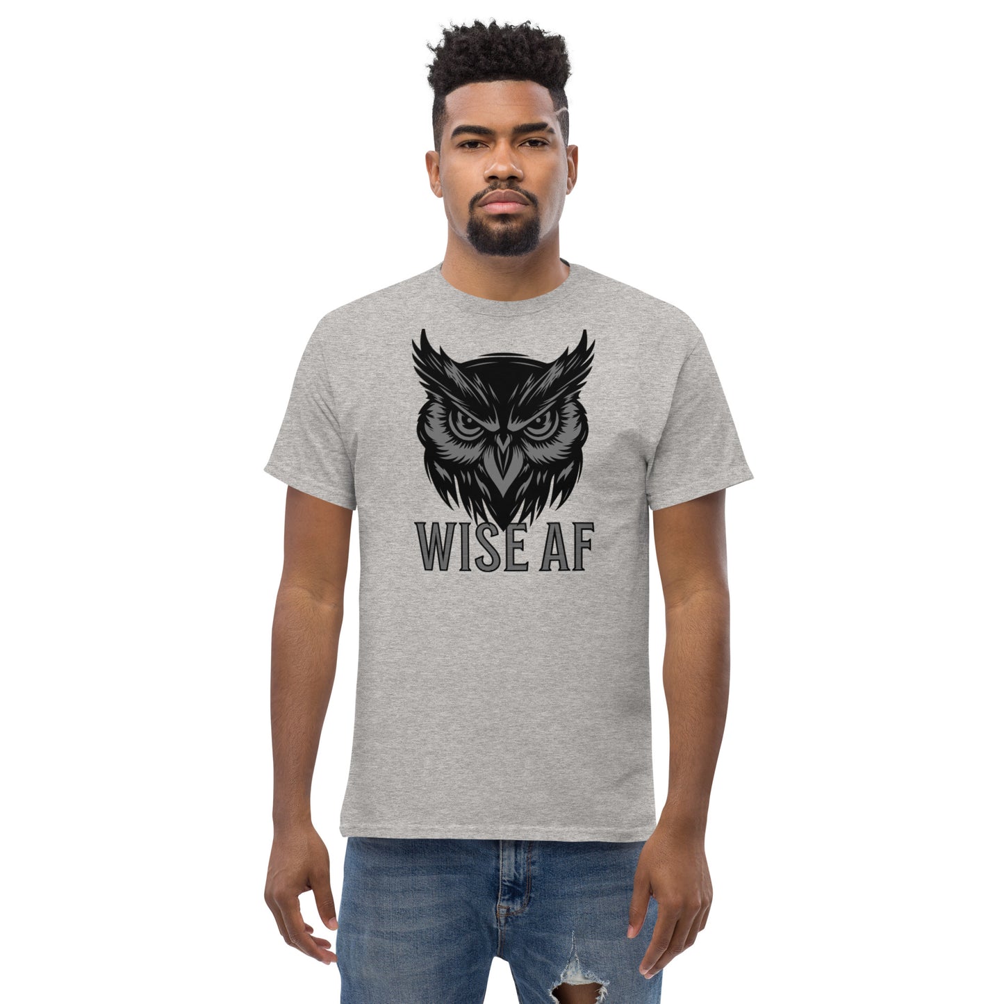 Wise AF Owl Men's Classic Tee