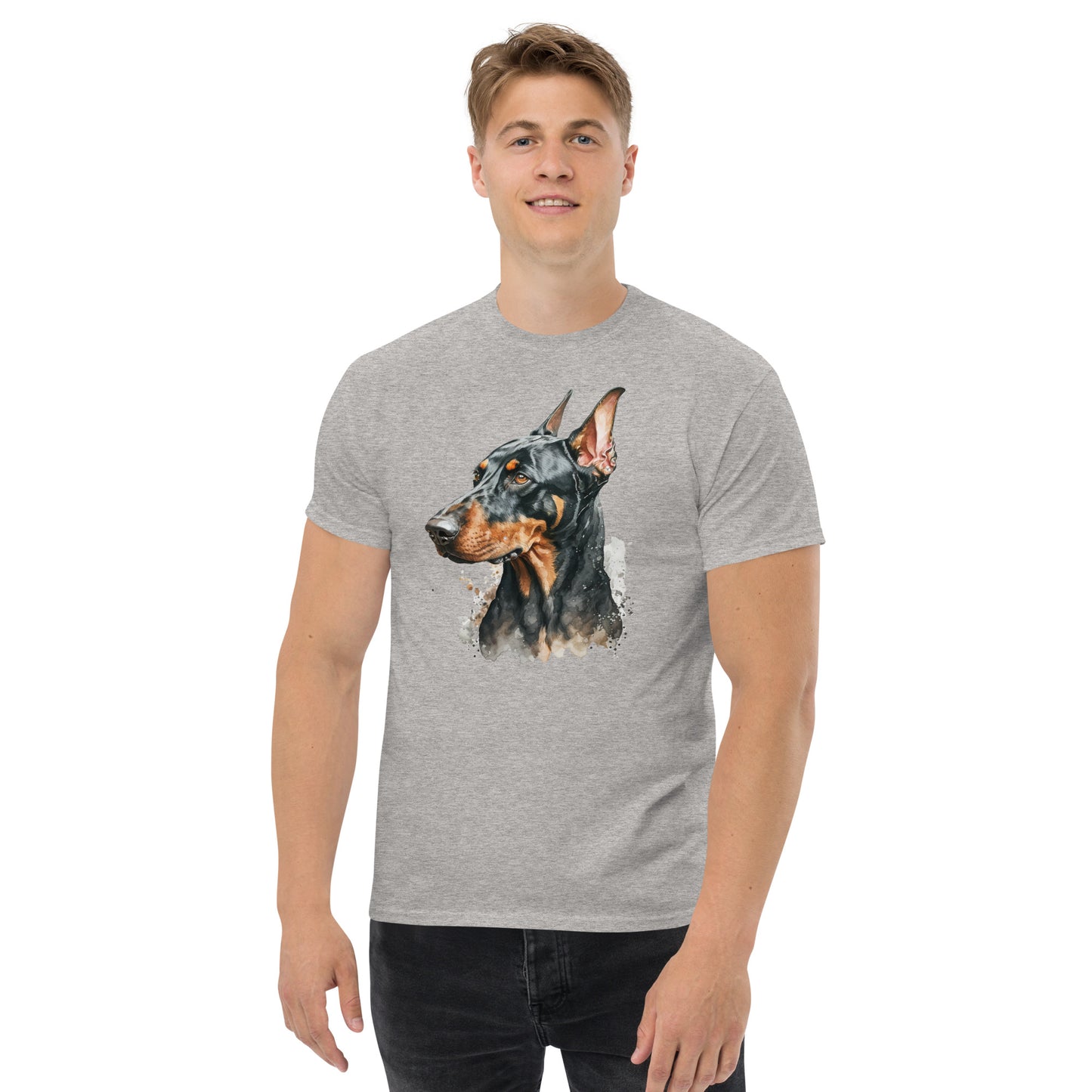 Doberman Pincer Men's Classic Tee