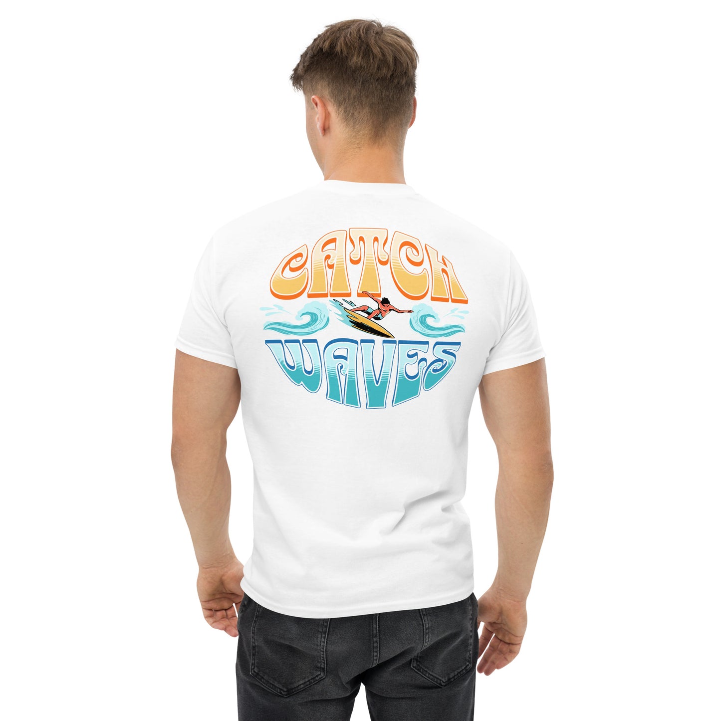 Catch Waves Men's Classic Tee