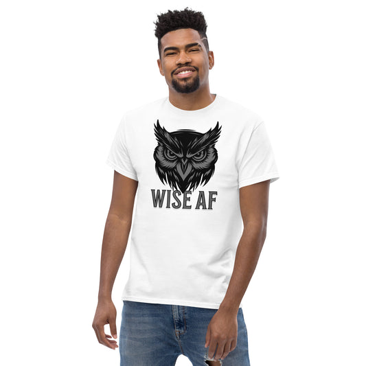 Wise AF Owl Men's Classic Tee