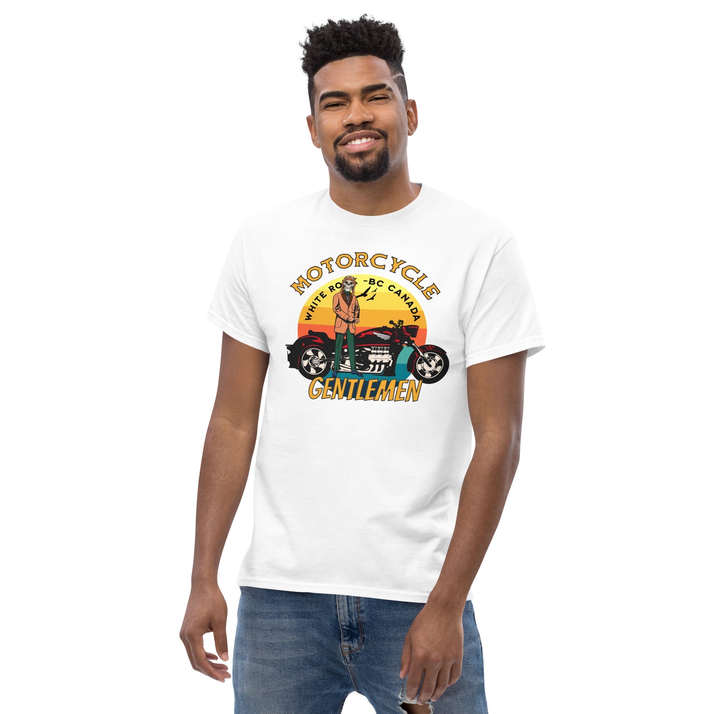 Motorcycle Gentlemen Men's Classic Tee