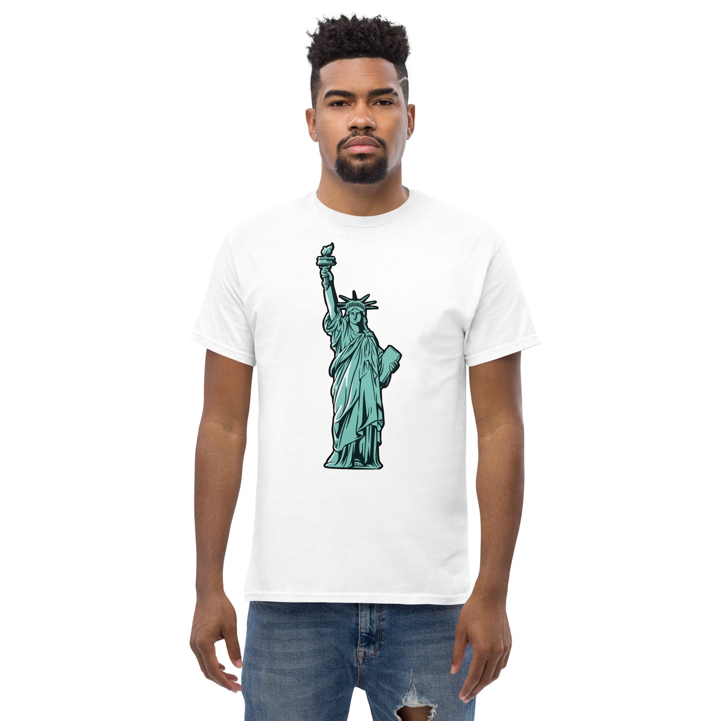 Lady Liberty New York Men's Classic Tee