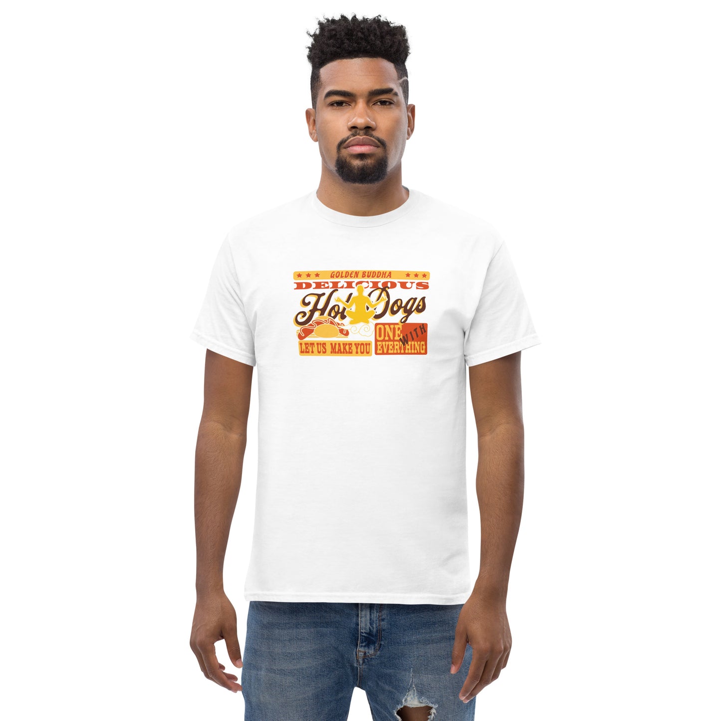 Buddhist Hot Dogs Men's Classic Tee