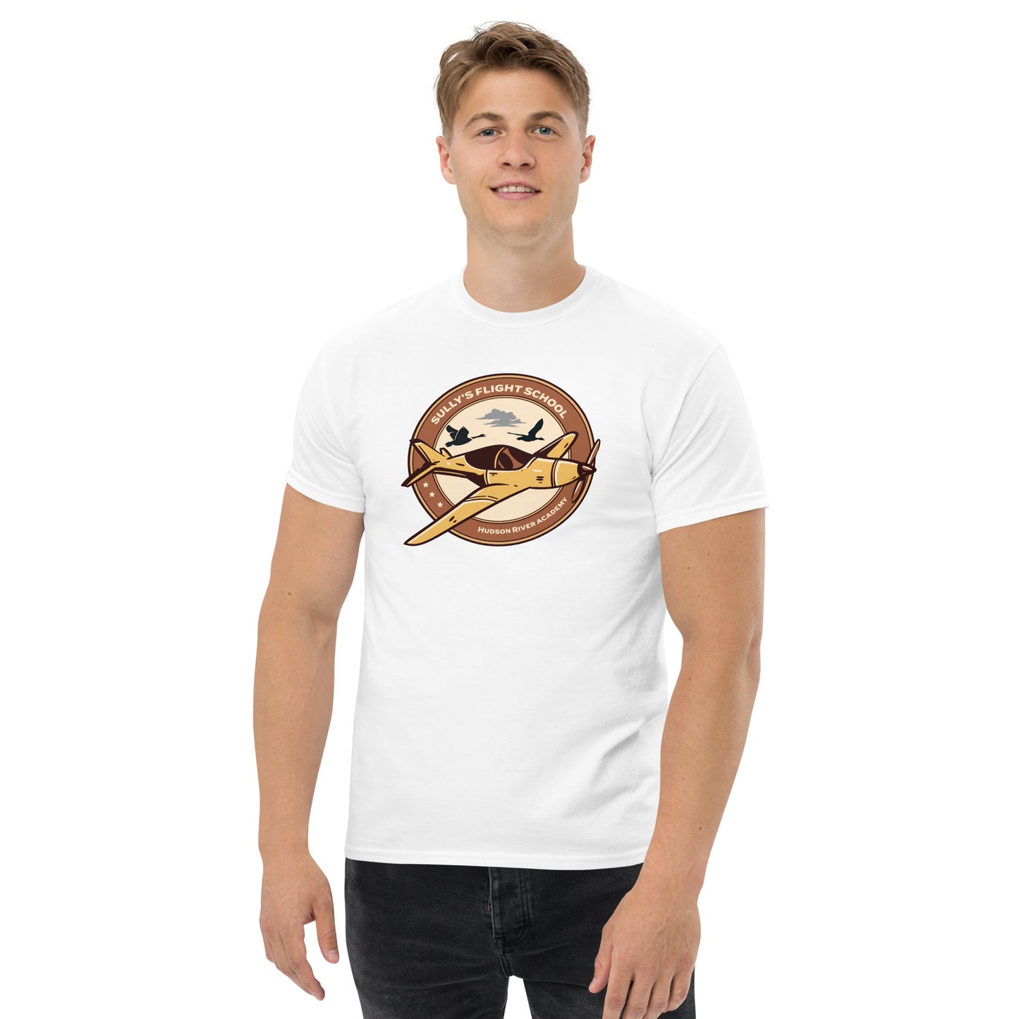 Sully’s Flight School Men's Classic Tee