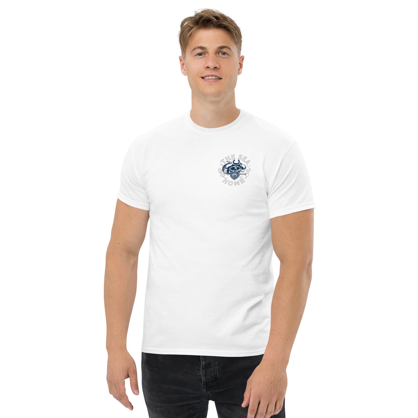 The Sea is My Home Pirate Men's Classic Tee