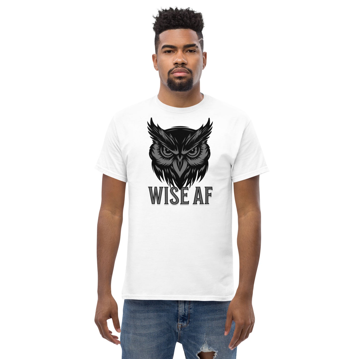 Wise AF Owl Men's Classic Tee