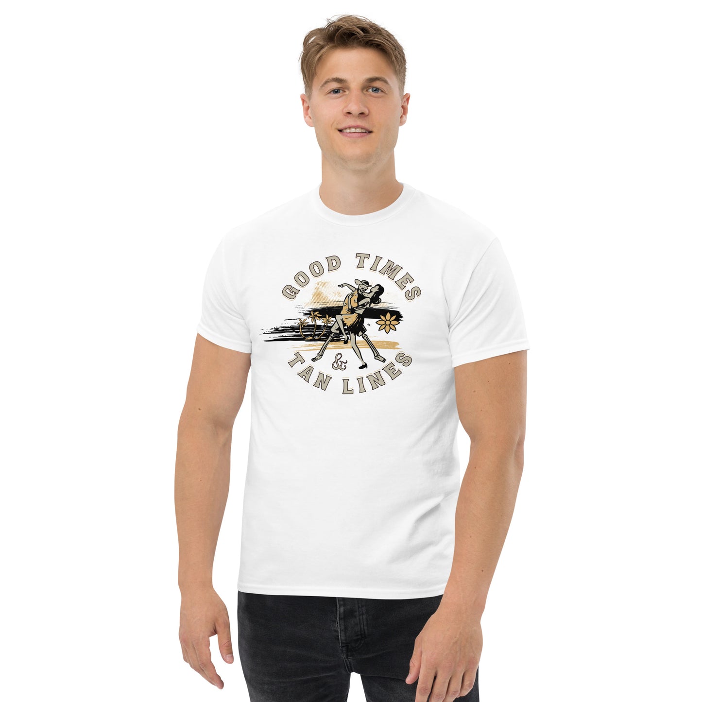 Good Times & Tan Lines Men's Classic Tee