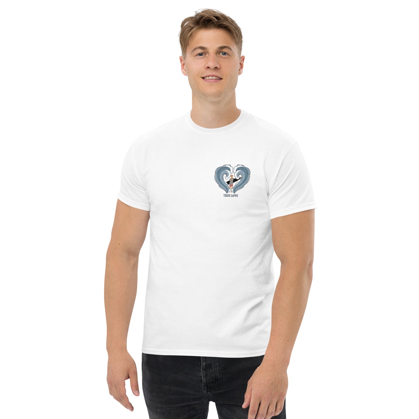 True Love Surf Waves Men's Classic Tee