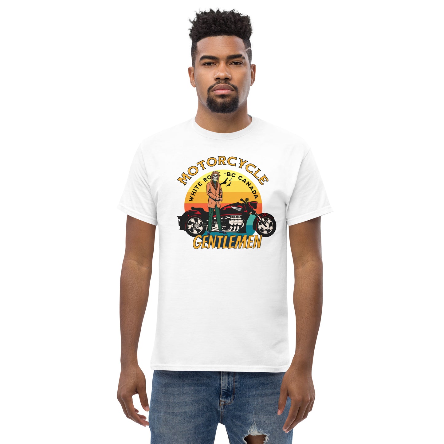 Motorcycle Gentlemen Men's Classic Tee