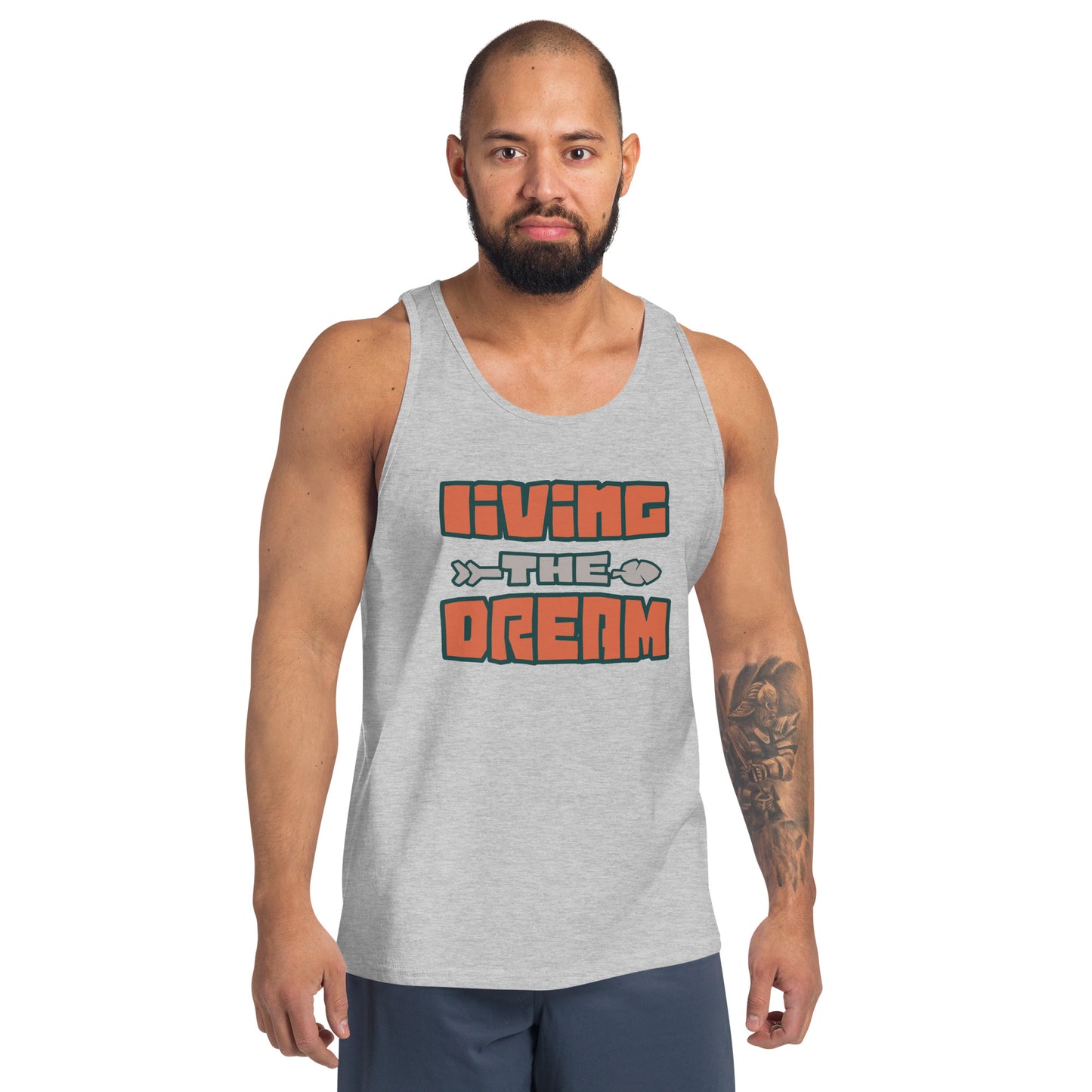 Living the Dream Arrow Men's Tank Top