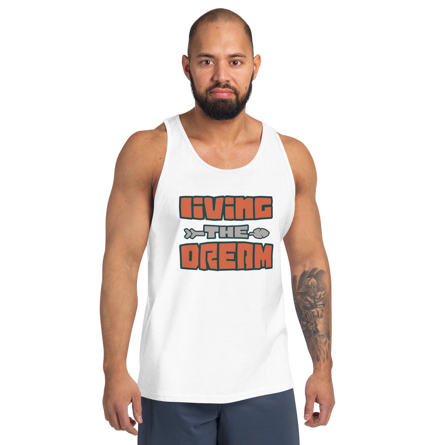 Living the Dream Arrow Men's Tank Top