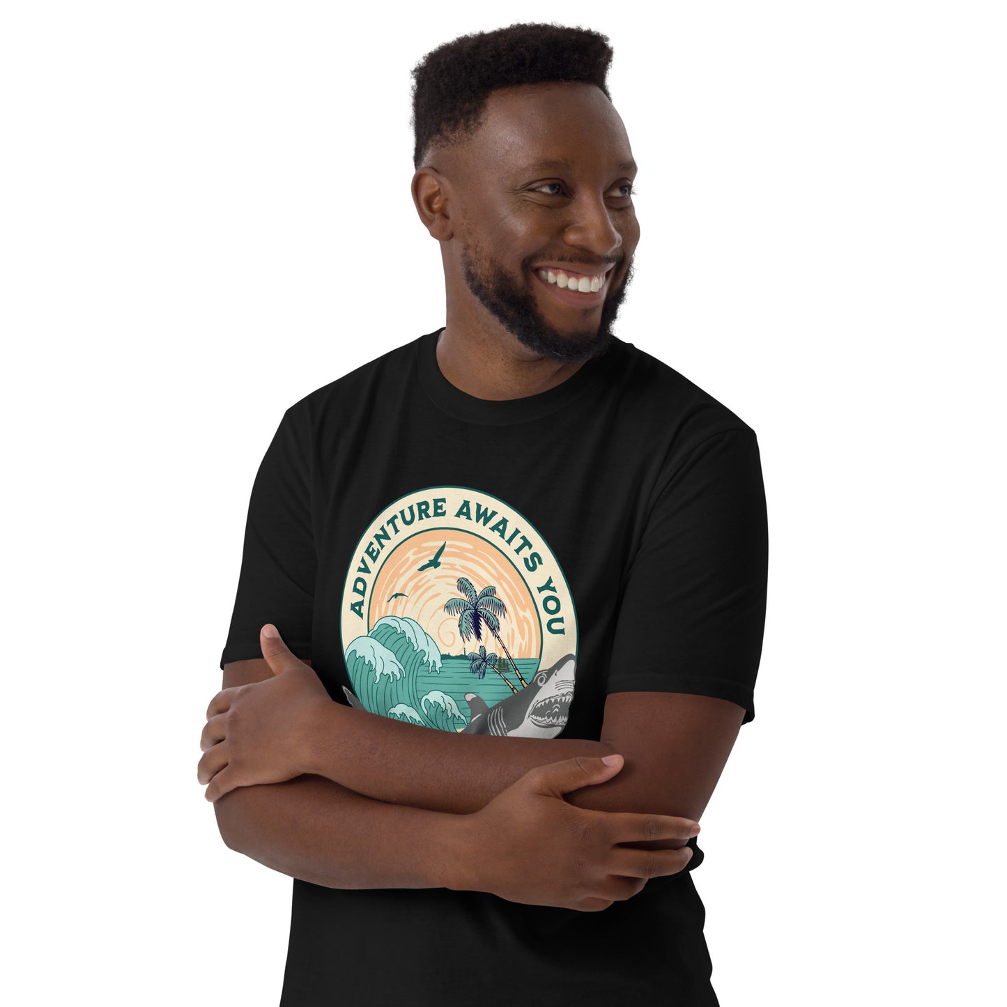 Adventure Awaits You Short-Sleeve Unisex T-Shirt