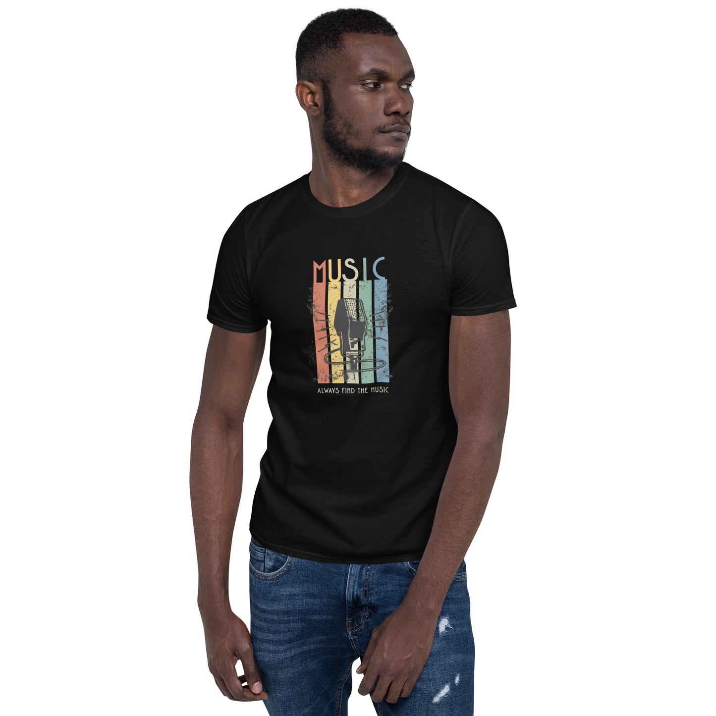 Always Find the Music Short-Sleeve Unisex T-Shirt