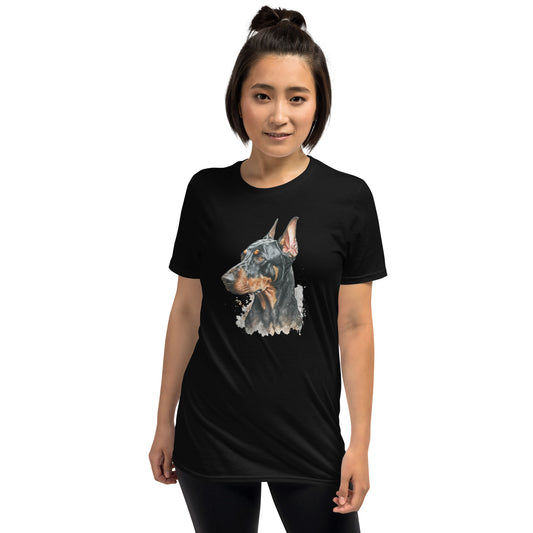 Doberman Pincer Short-Sleeve Unisex T-Shirt