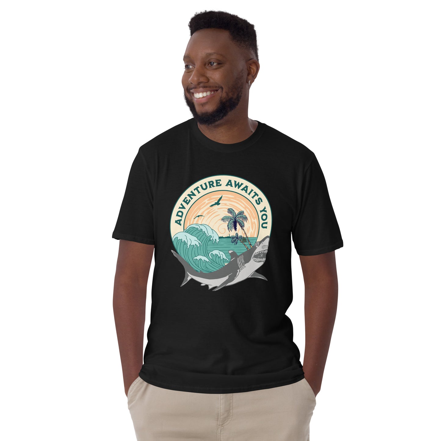 Adventure Awaits You Short-Sleeve Unisex T-Shirt