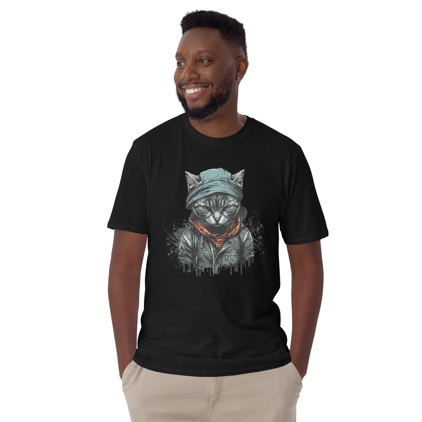 Cool Cat Short-Sleeve Unisex T-Shirt