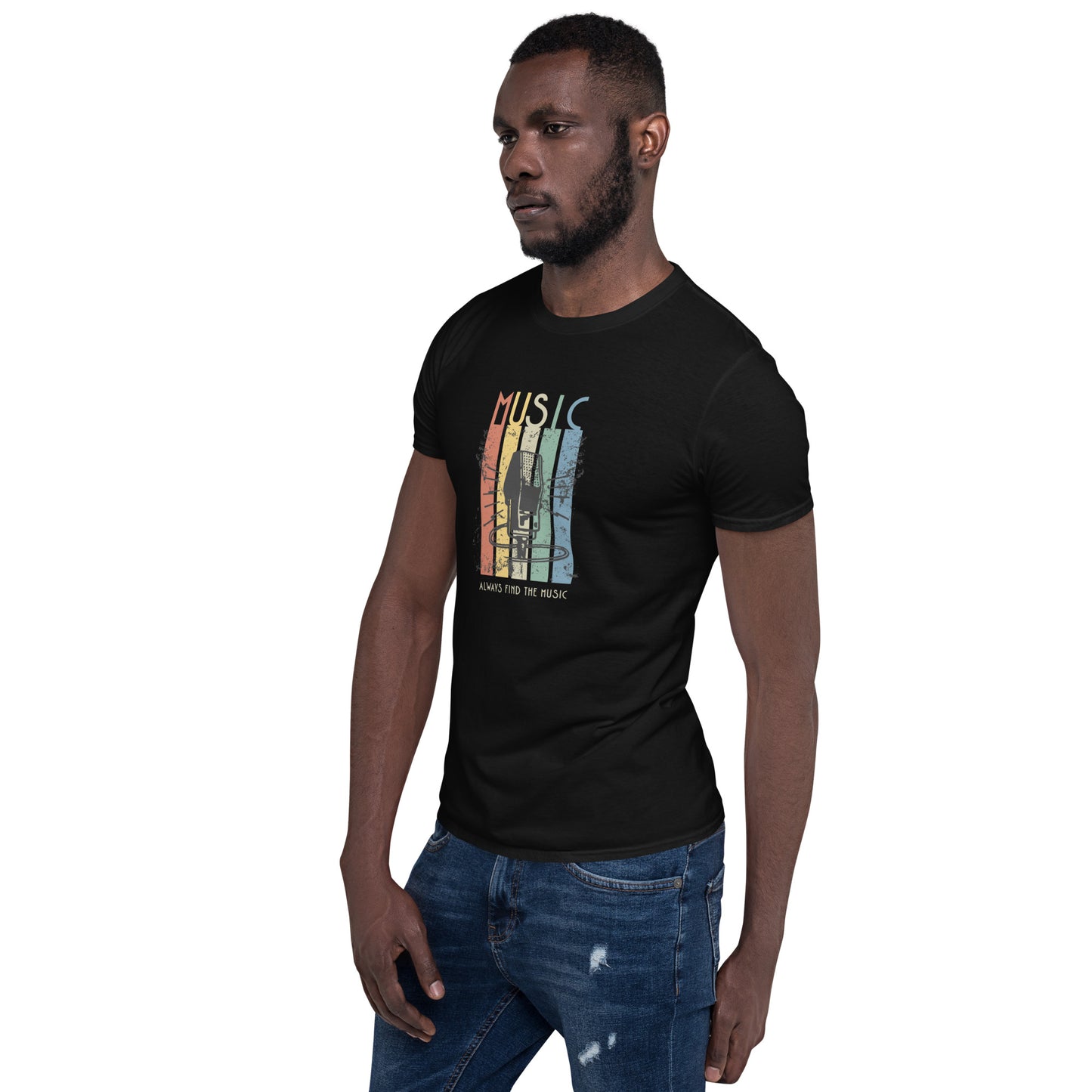 Always Find the Music Short-Sleeve Unisex T-Shirt