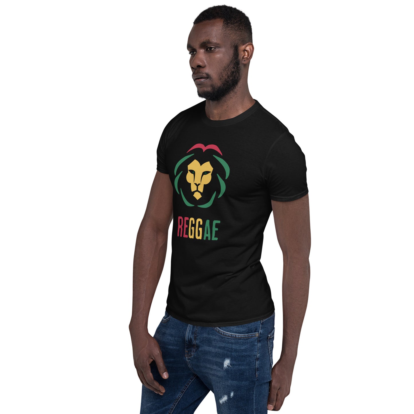 Reggae Lion Short-Sleeve Unisex T-Shirt