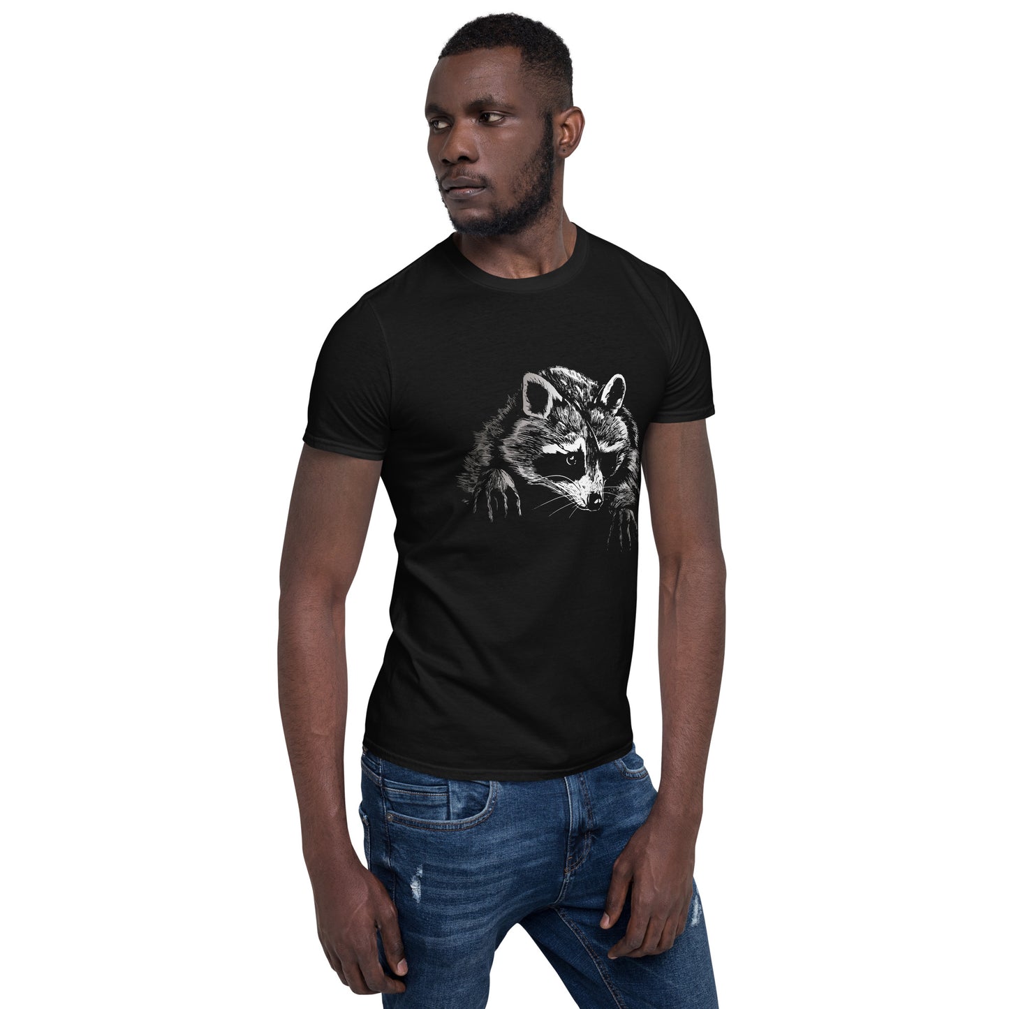 Trash Panda Raccoon Short-Sleeve Unisex T-Shirt