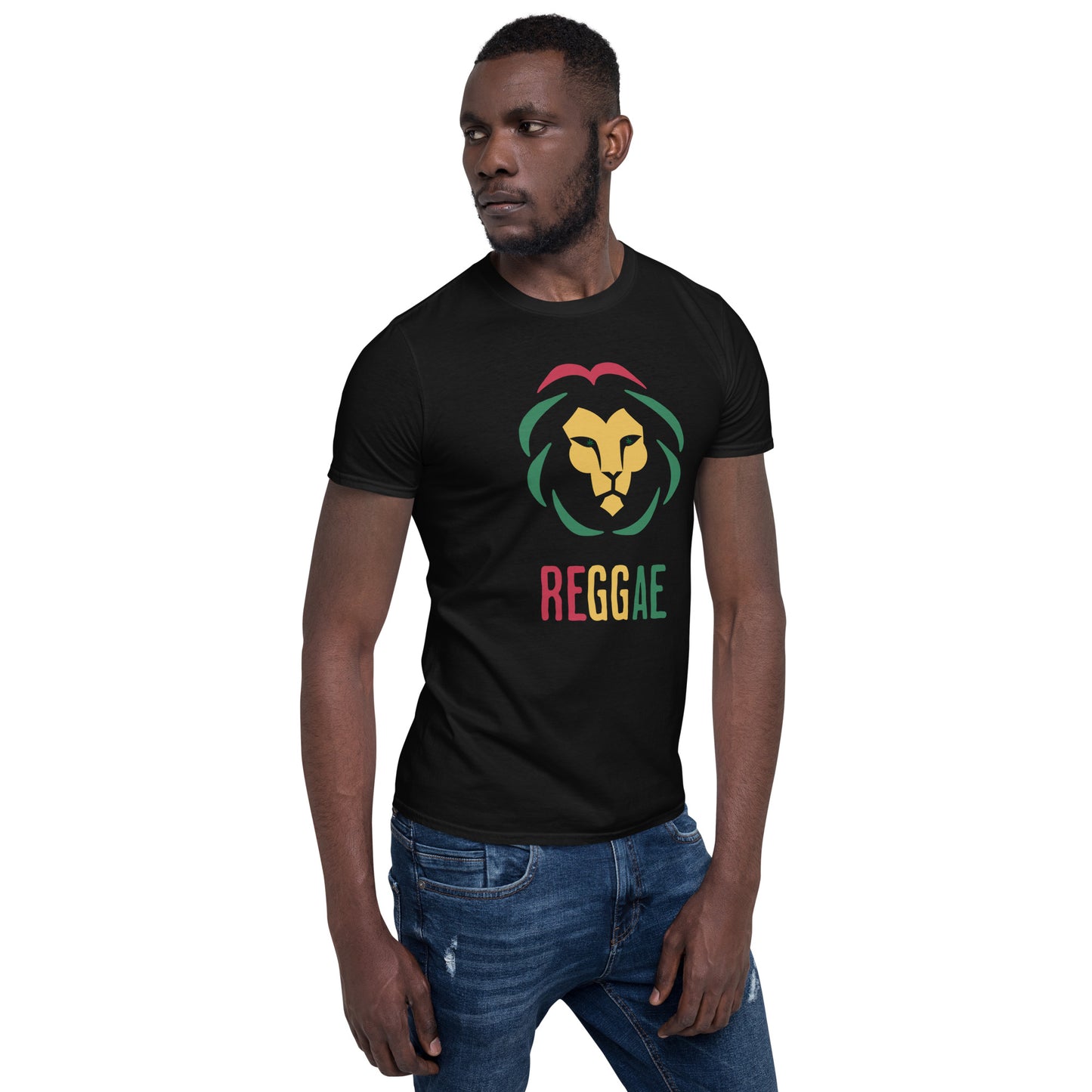 Reggae Lion Short-Sleeve Unisex T-Shirt