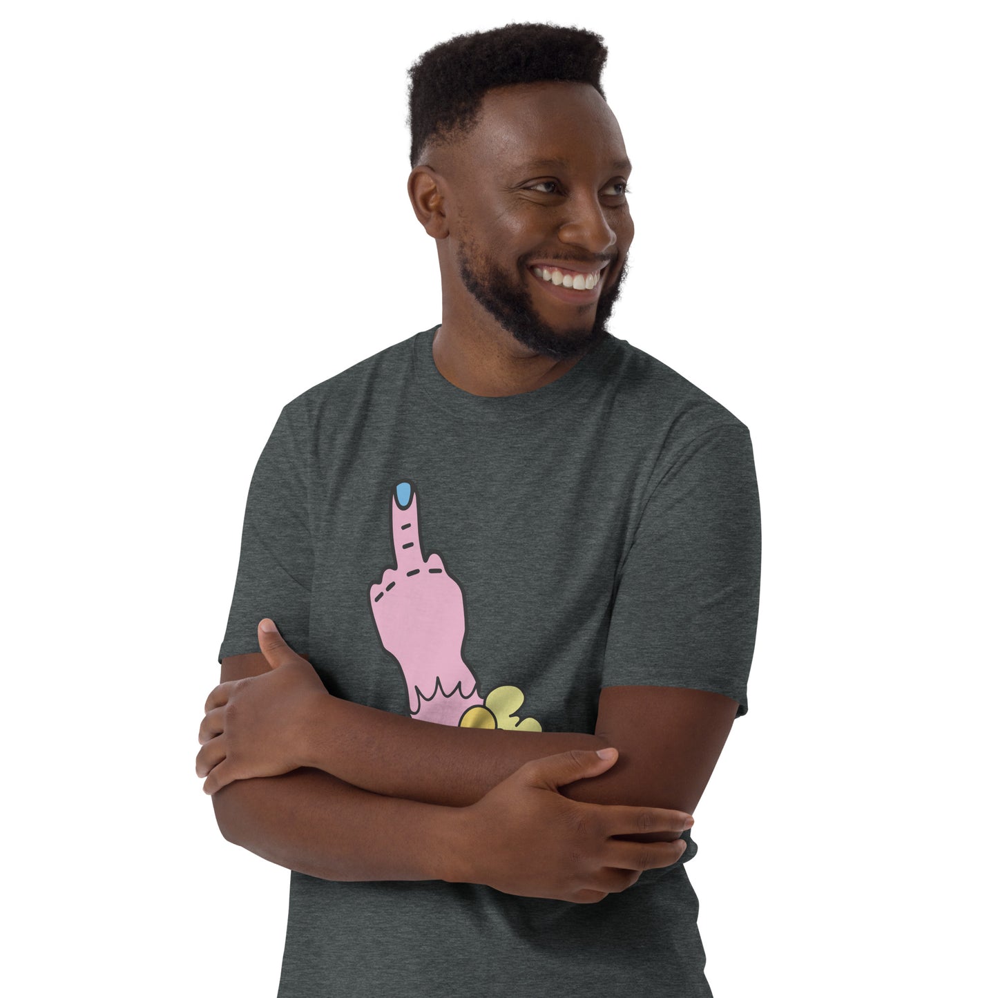 Nice Finger Short-Sleeve Unisex T-Shirt