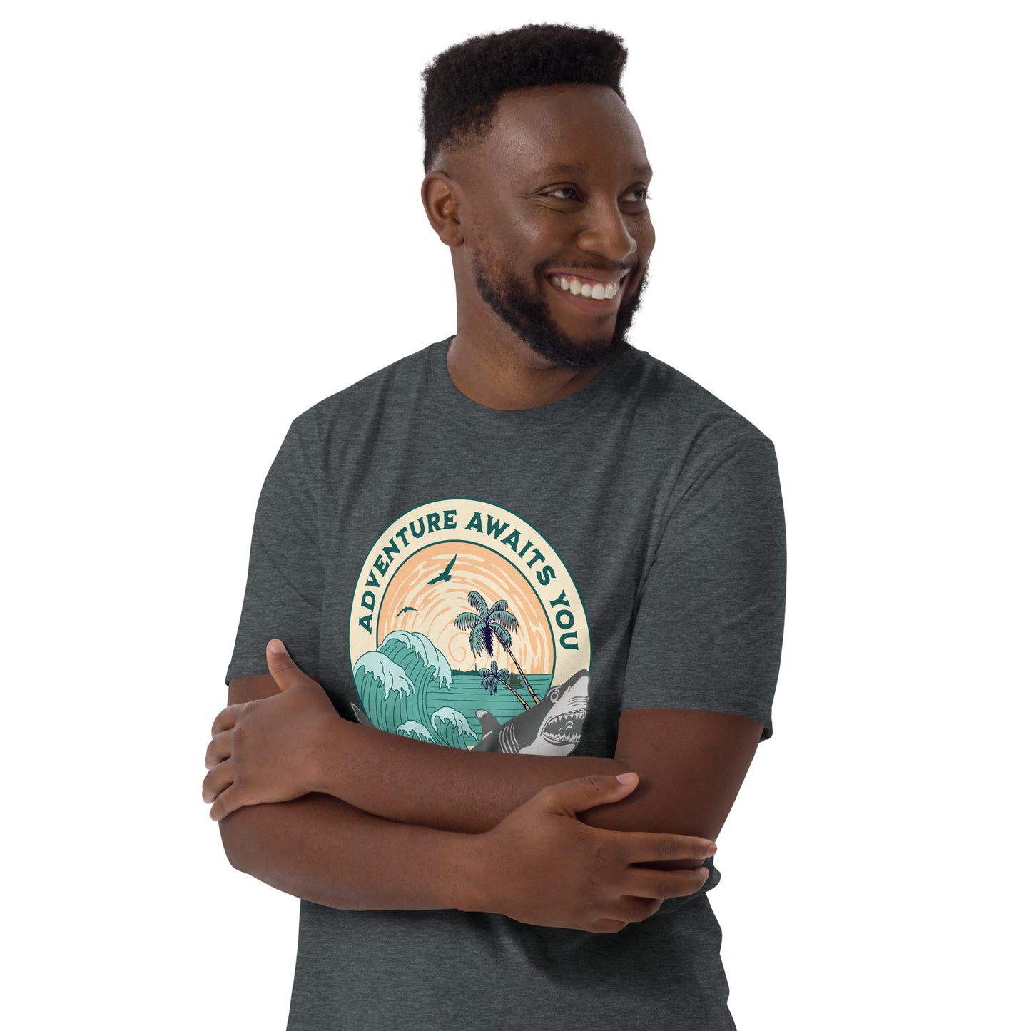 Adventure Awaits You Short-Sleeve Unisex T-Shirt