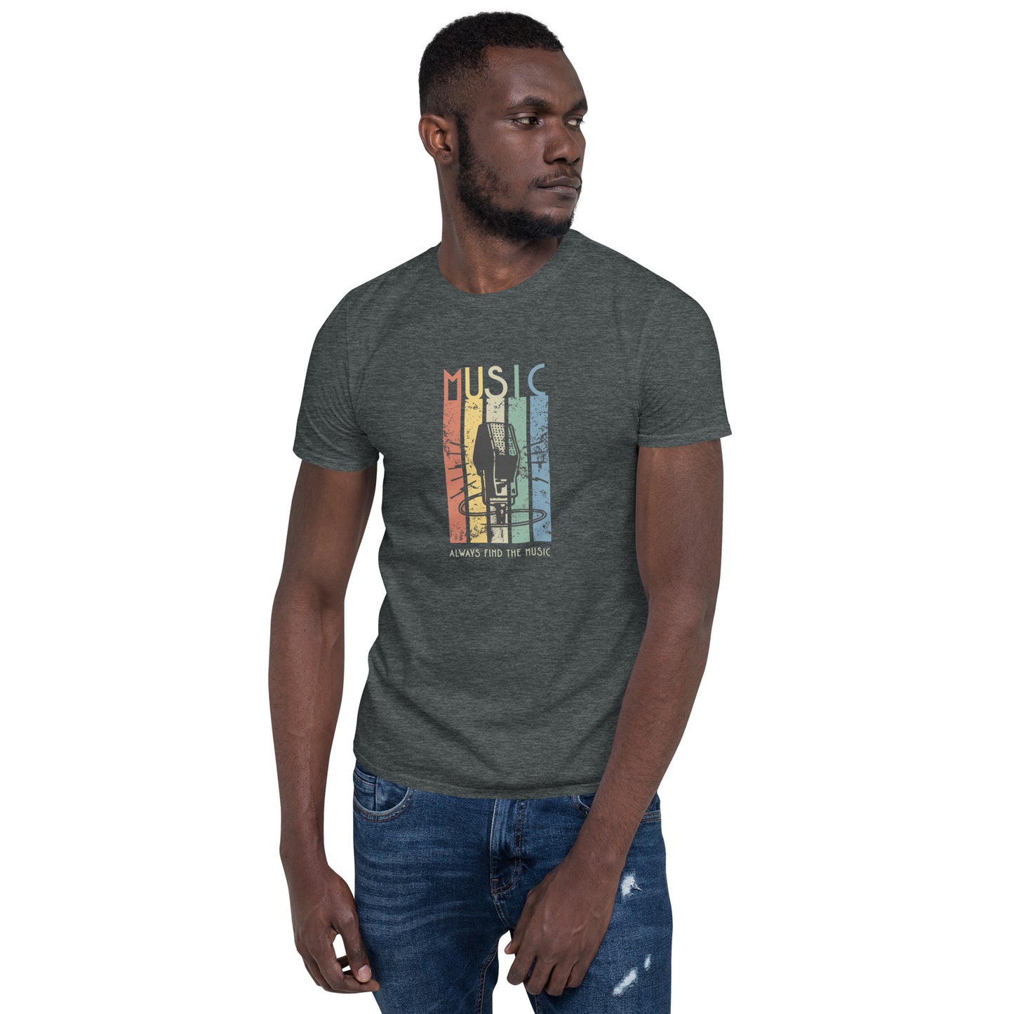 Always Find the Music Short-Sleeve Unisex T-Shirt