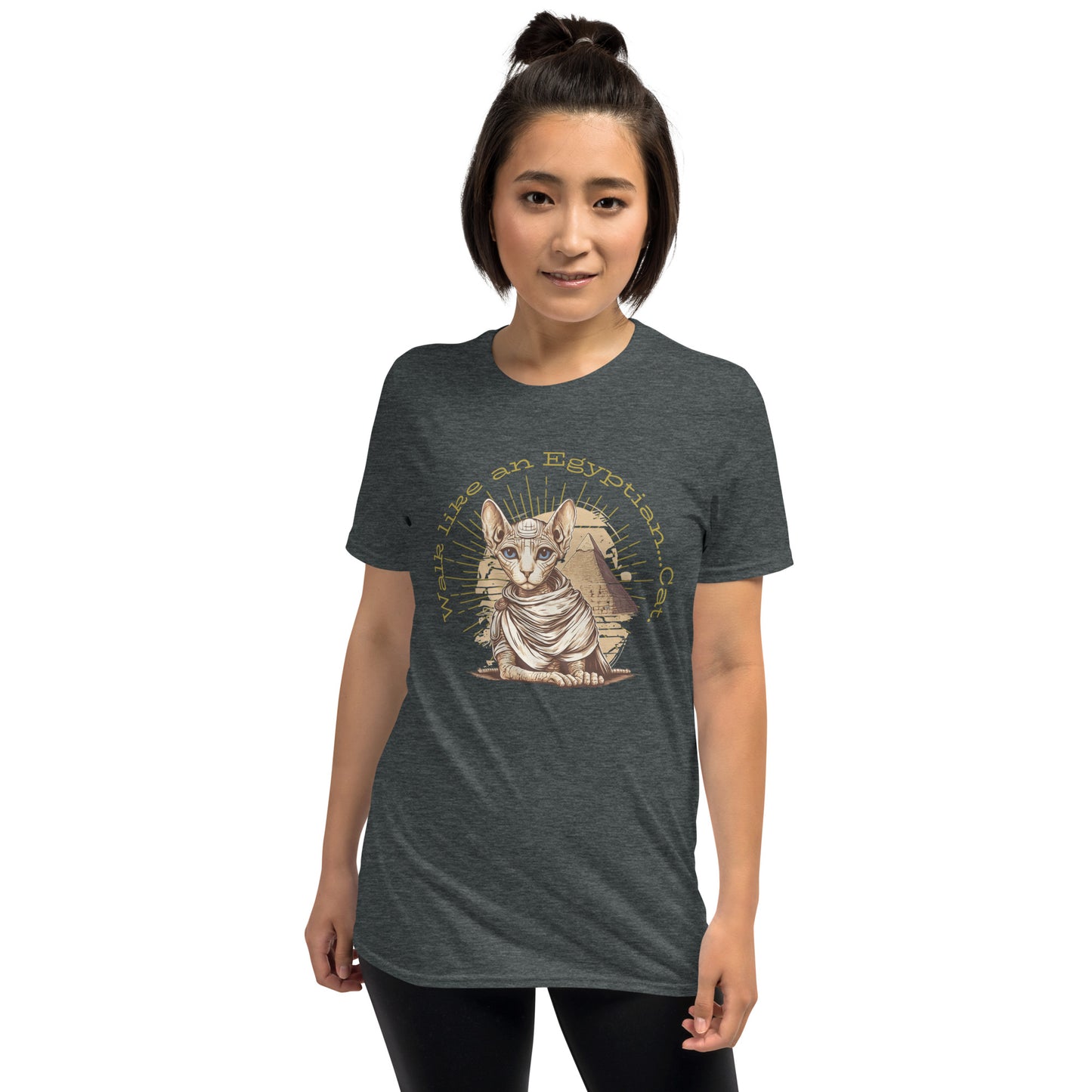 Egyptian Cat Short-Sleeve Unisex T-Shirt